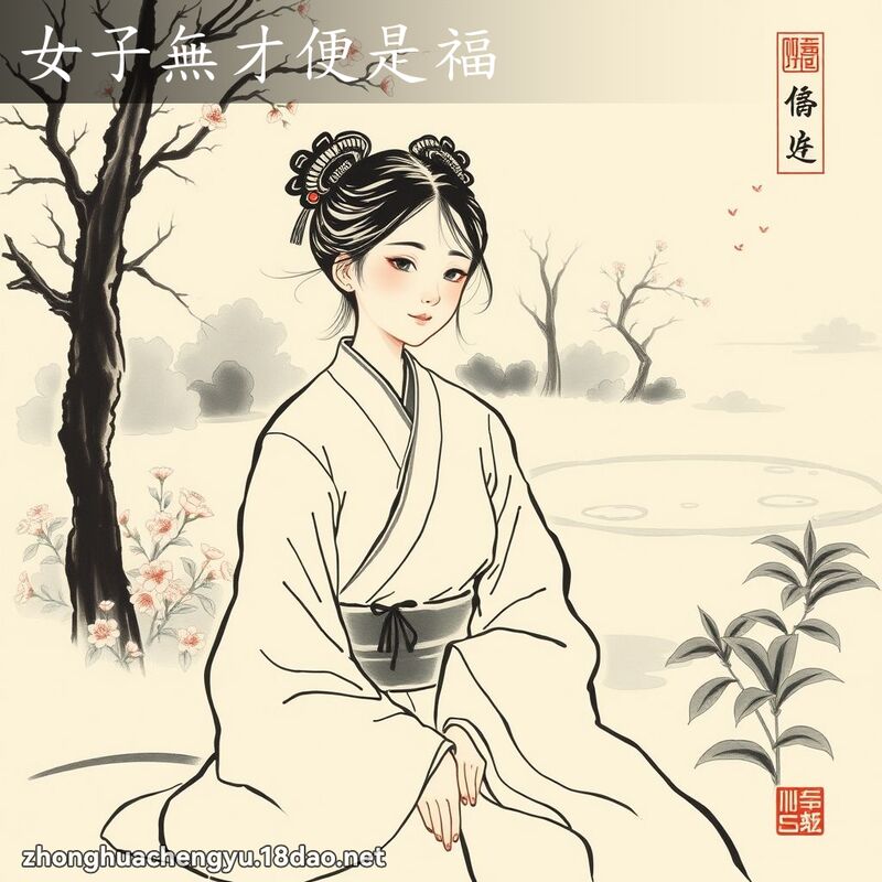女子无才便是福 配图