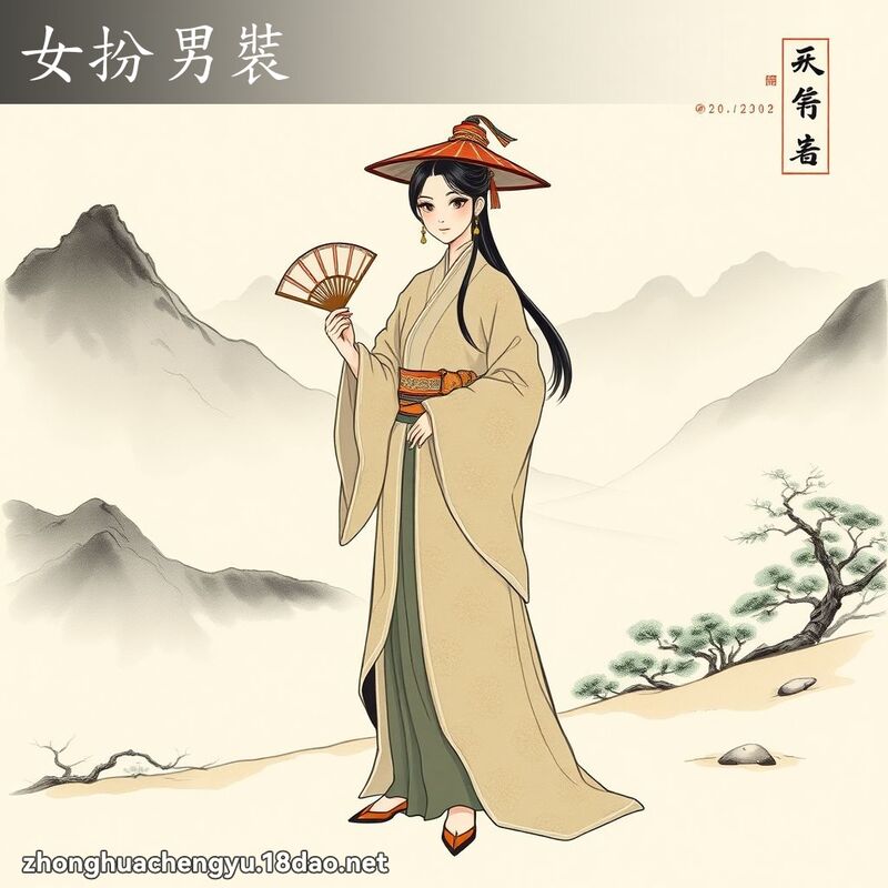 女扮男装 配图