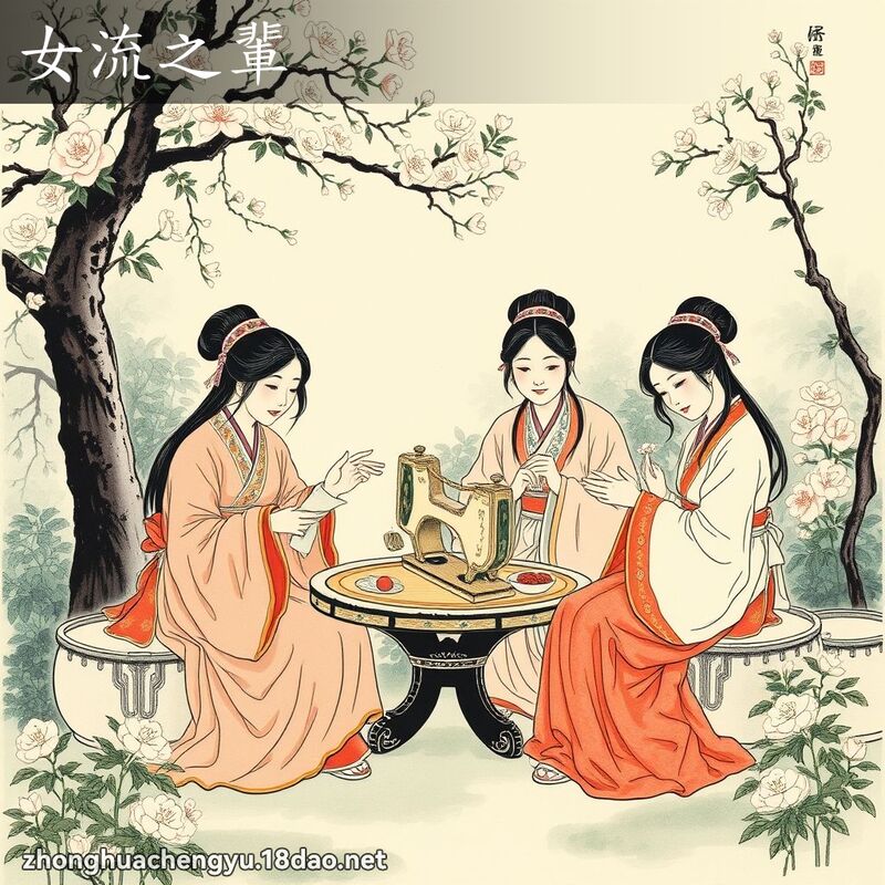 女流之辈 配图