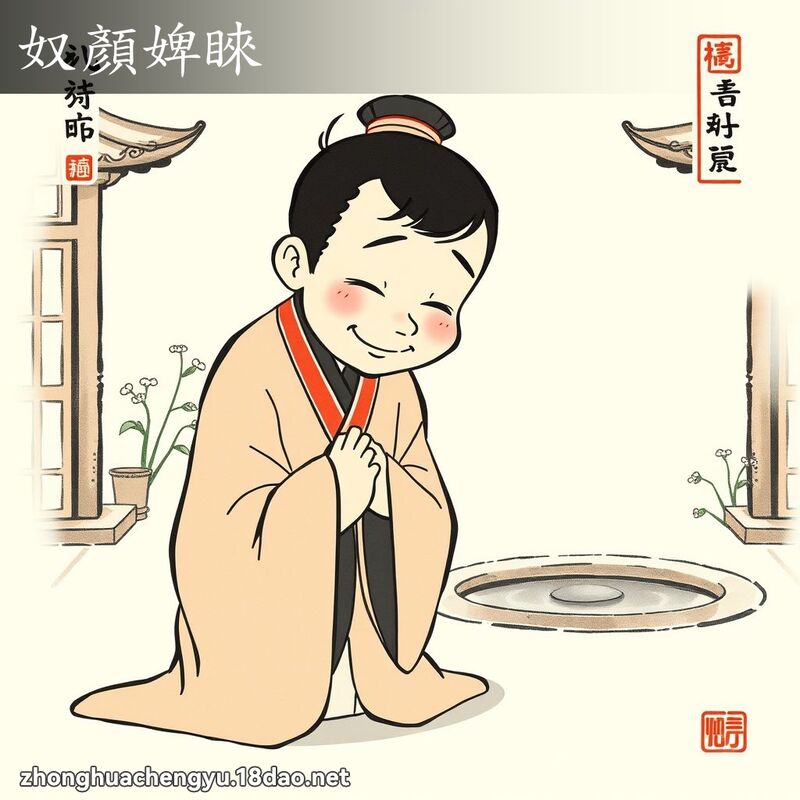 奴顏婢睞 配图