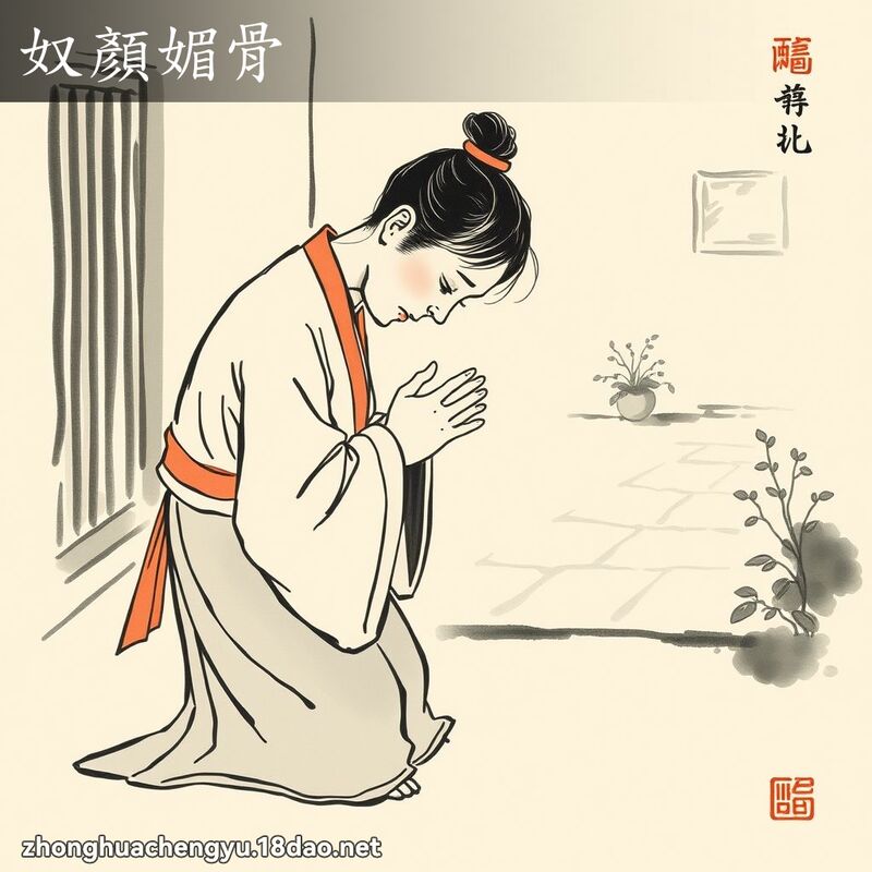 奴顏媚骨 配图