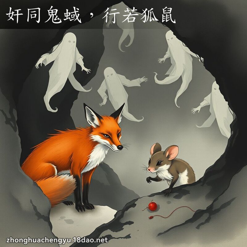 奸同鬼蜮,行若狐鼠 配图