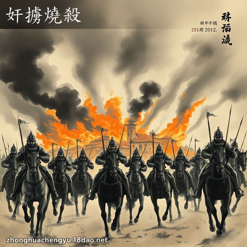 奸掳烧杀 配图
