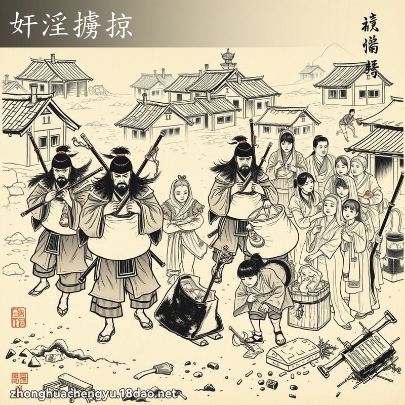 奸淫掳掠 配图