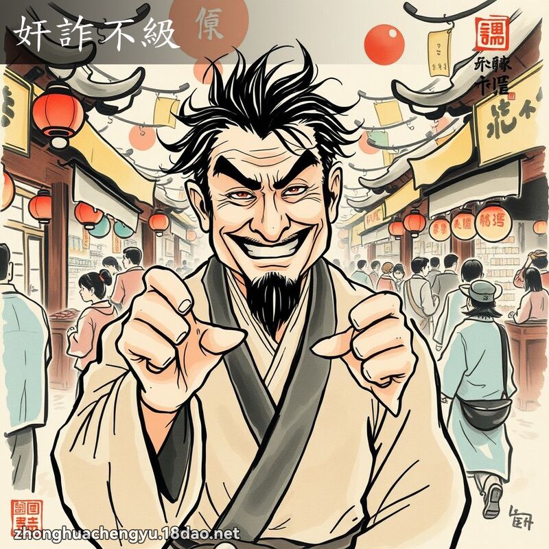 奸诈不级 配图