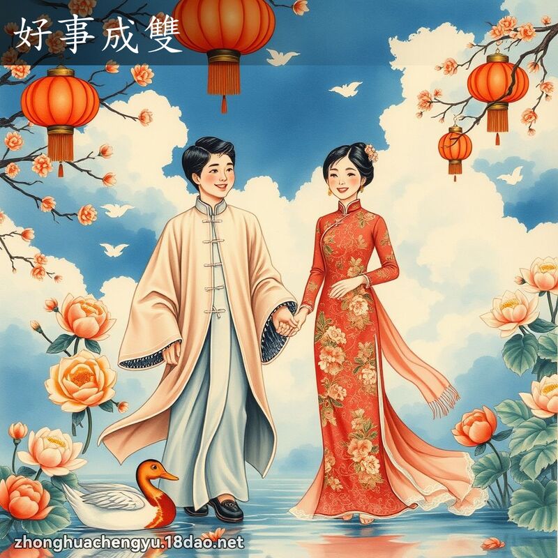 好事成双 配图