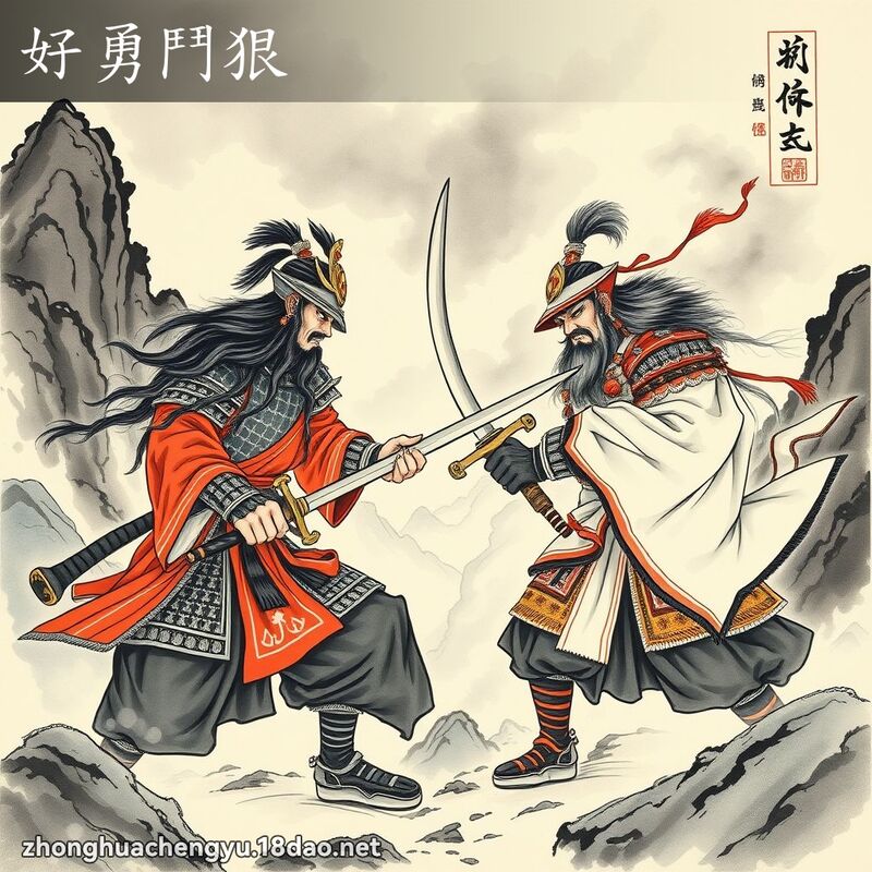 好勇斗狠 配图