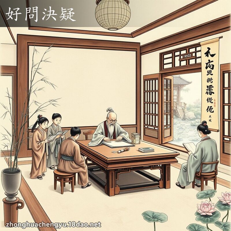 好问决疑 配图