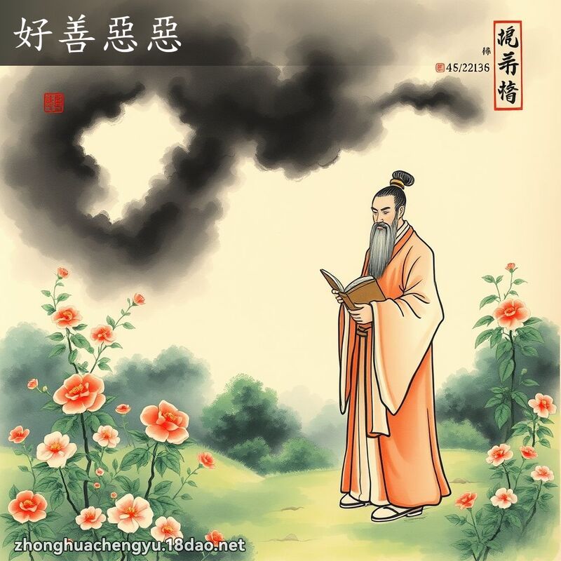 好善恶恶 配图