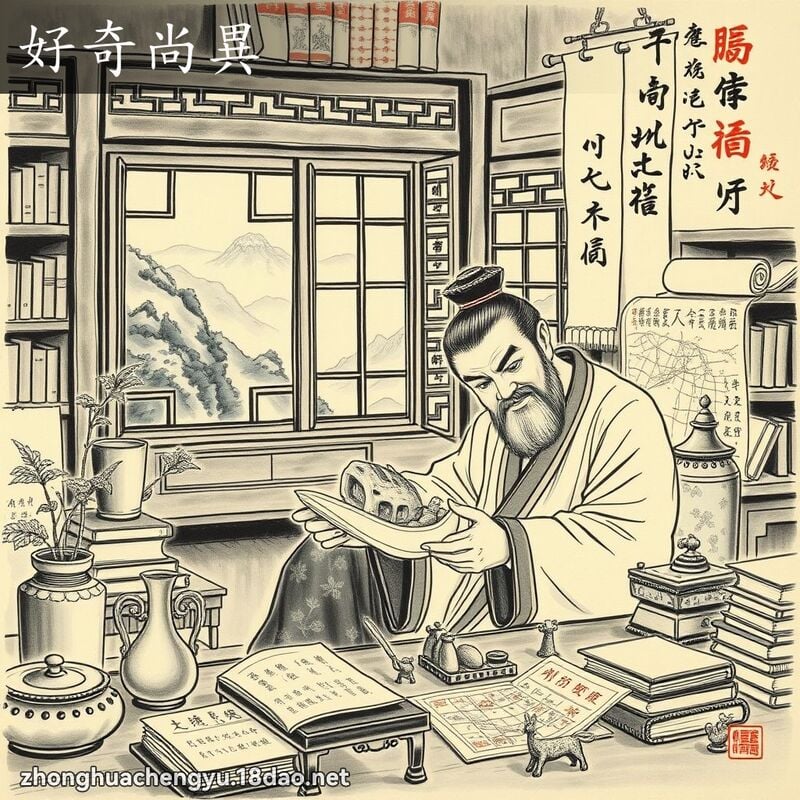 好奇尚异 配图