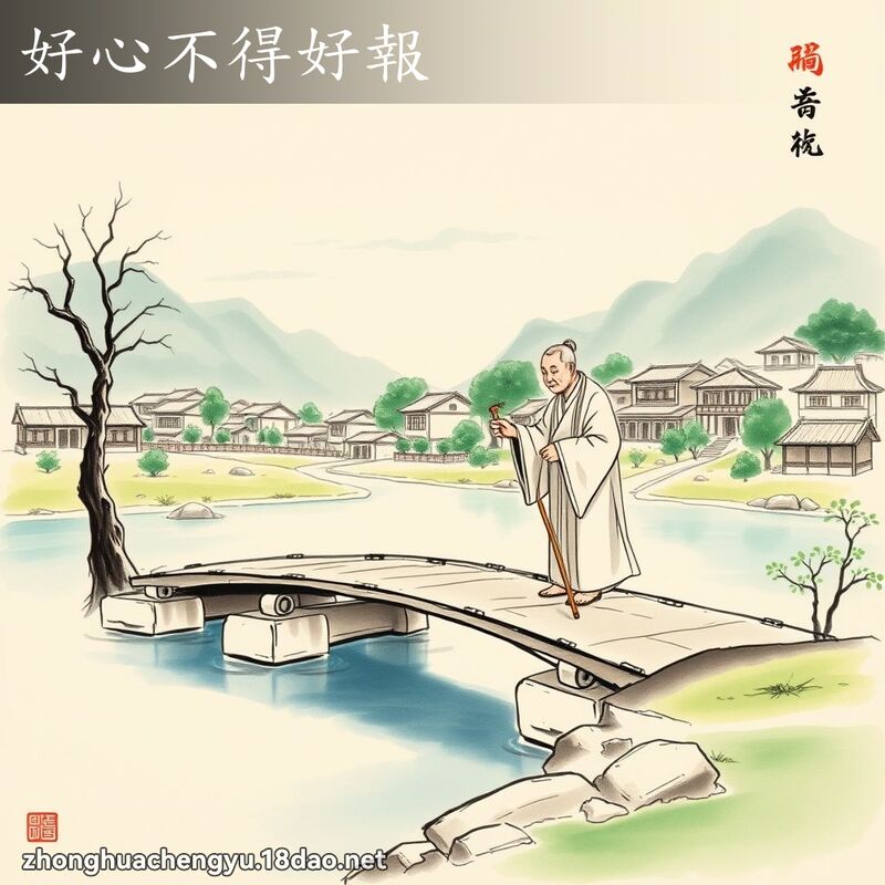 好心不得好报 配图