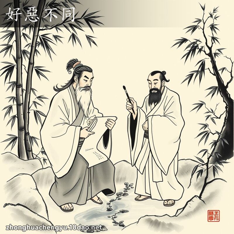 好恶不同 配图