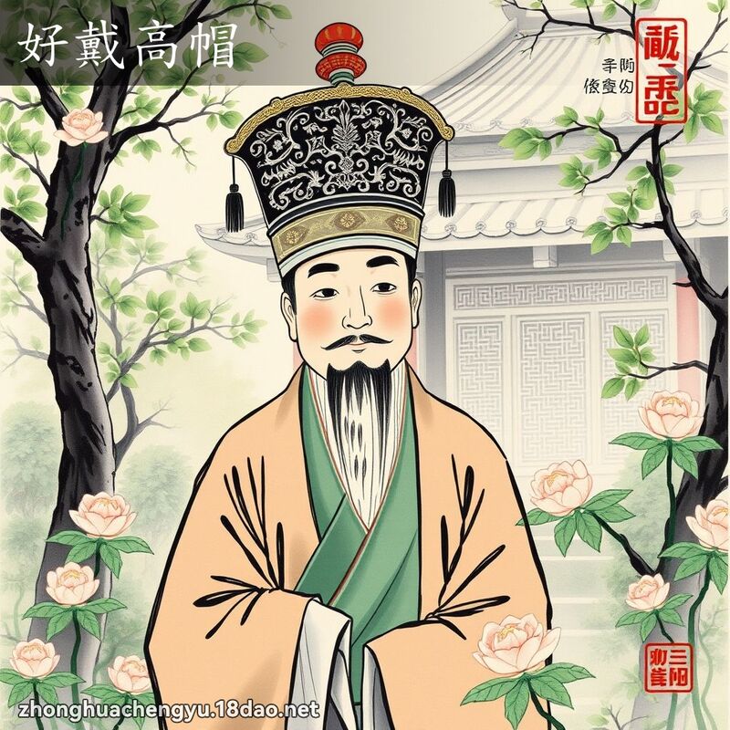 好戴高帽 配图