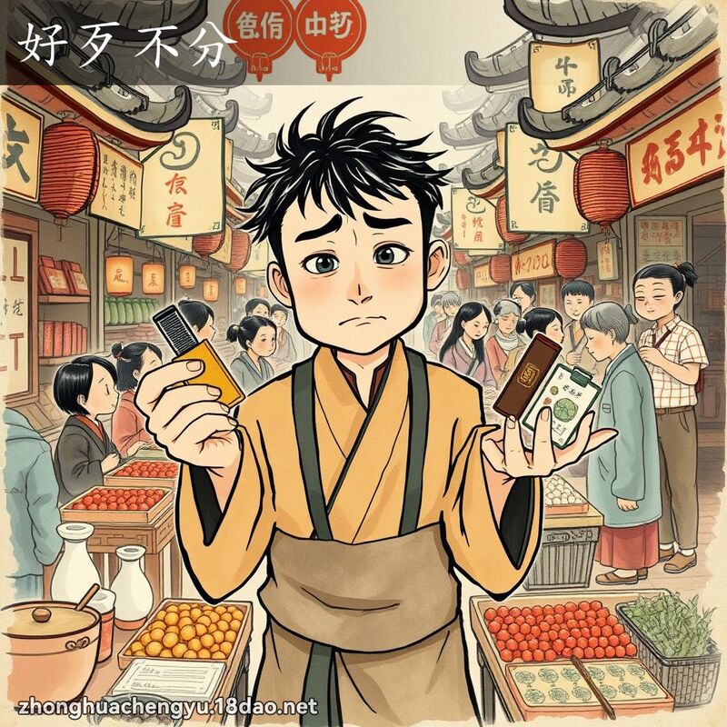好歹不分 配图