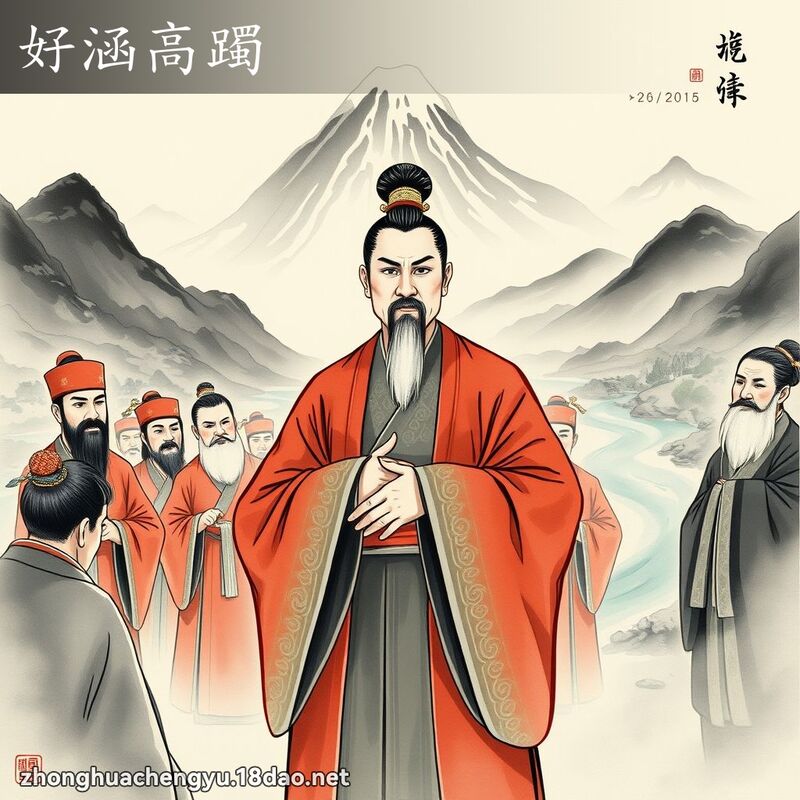 好涵高躅 - 中華成語配圖