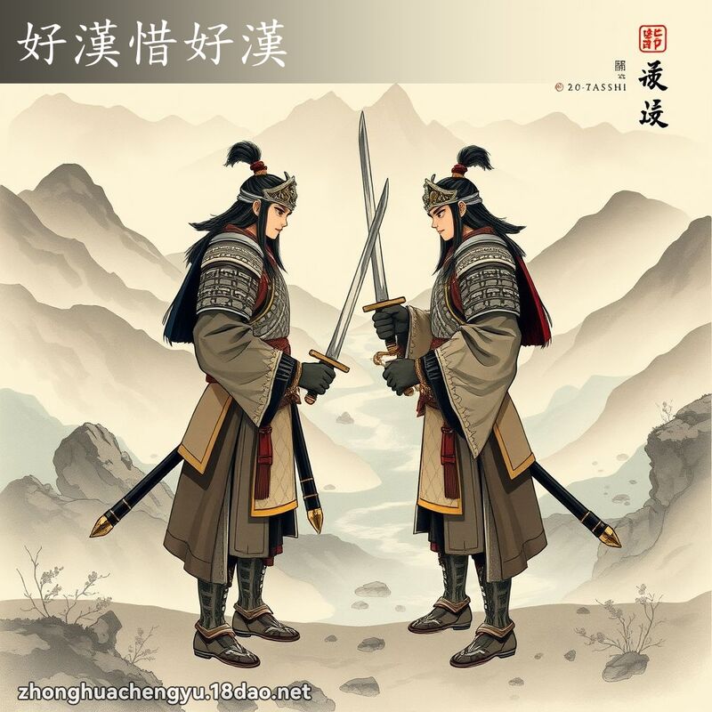好汉惜好汉 配图
