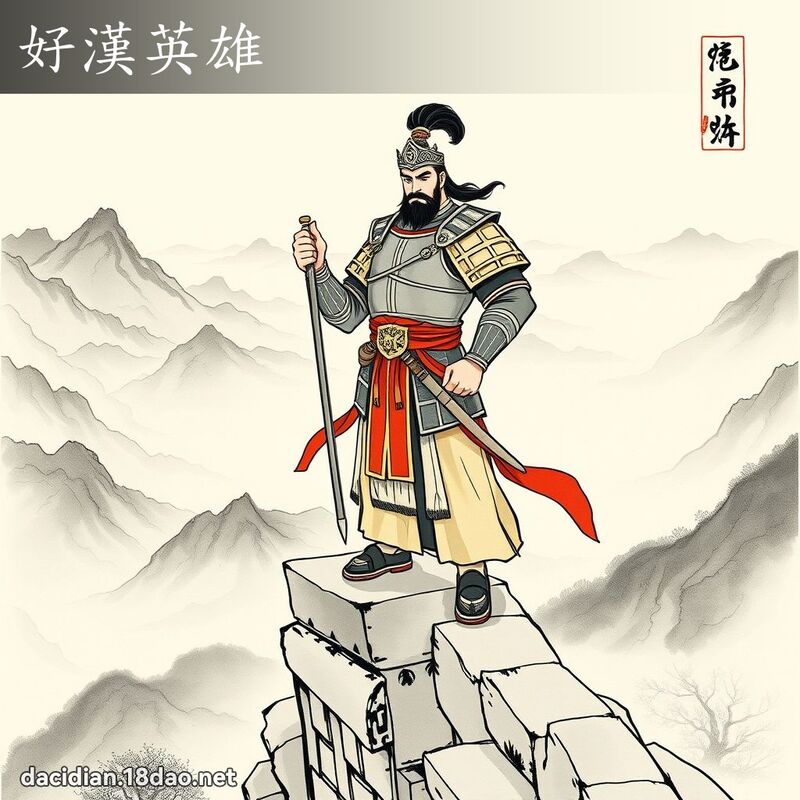 好漢英雄 - 中華成語配圖