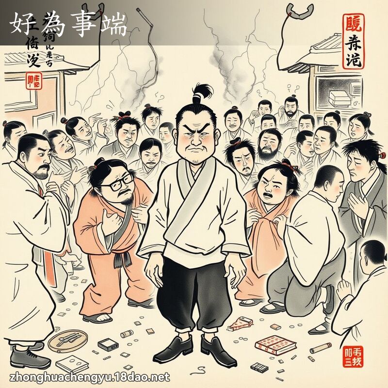 好為事端 配图