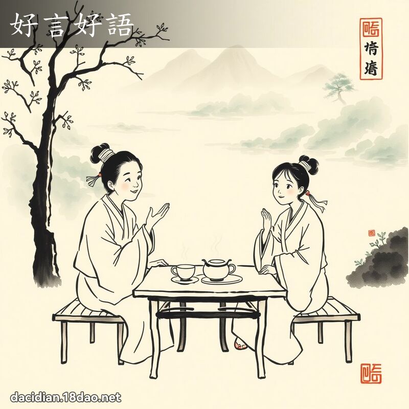 好言好語 - 中華成語配圖