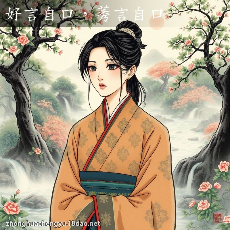 好言自口,莠言自口 配图