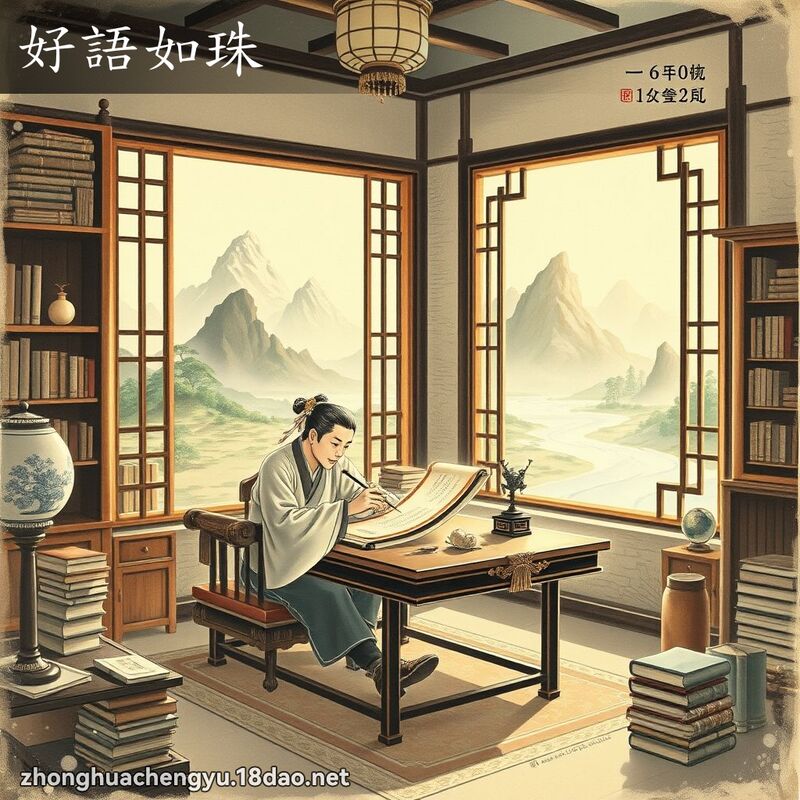 好語如珠 配图