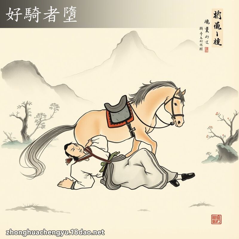 好騎者墮 配图