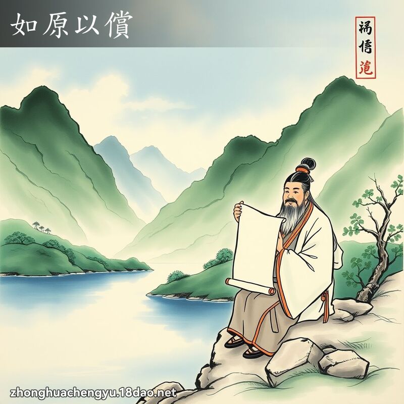 如原以償 配图