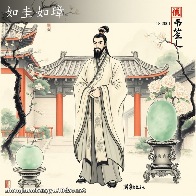 如圭如璋 配图