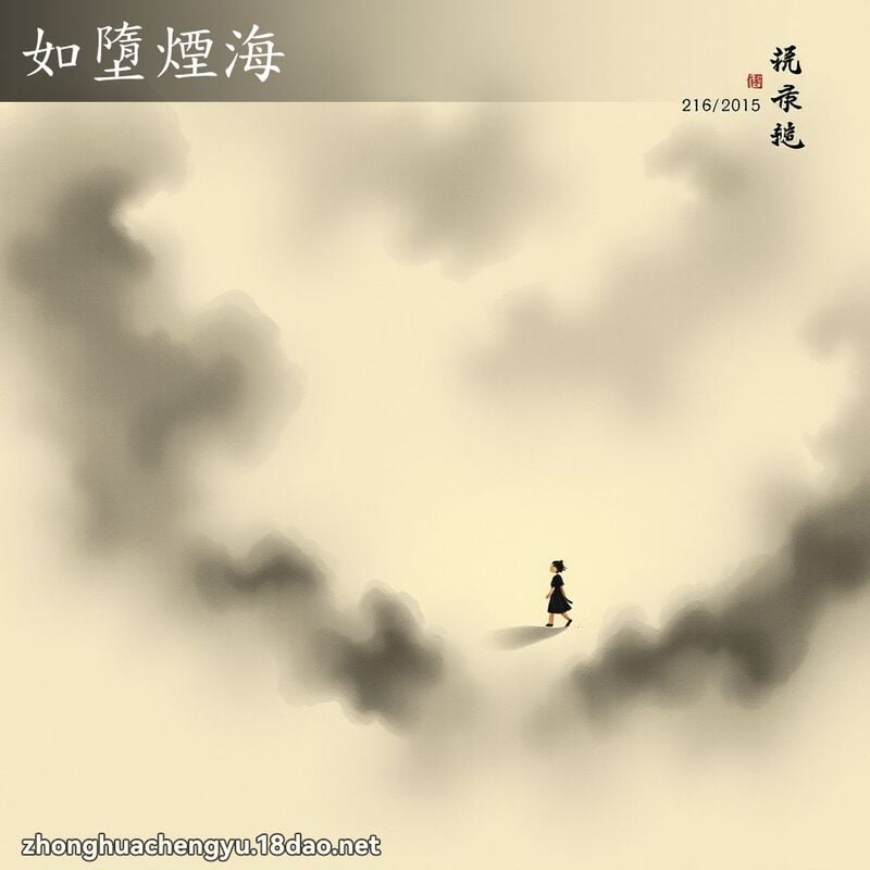如墮煙海 配图
