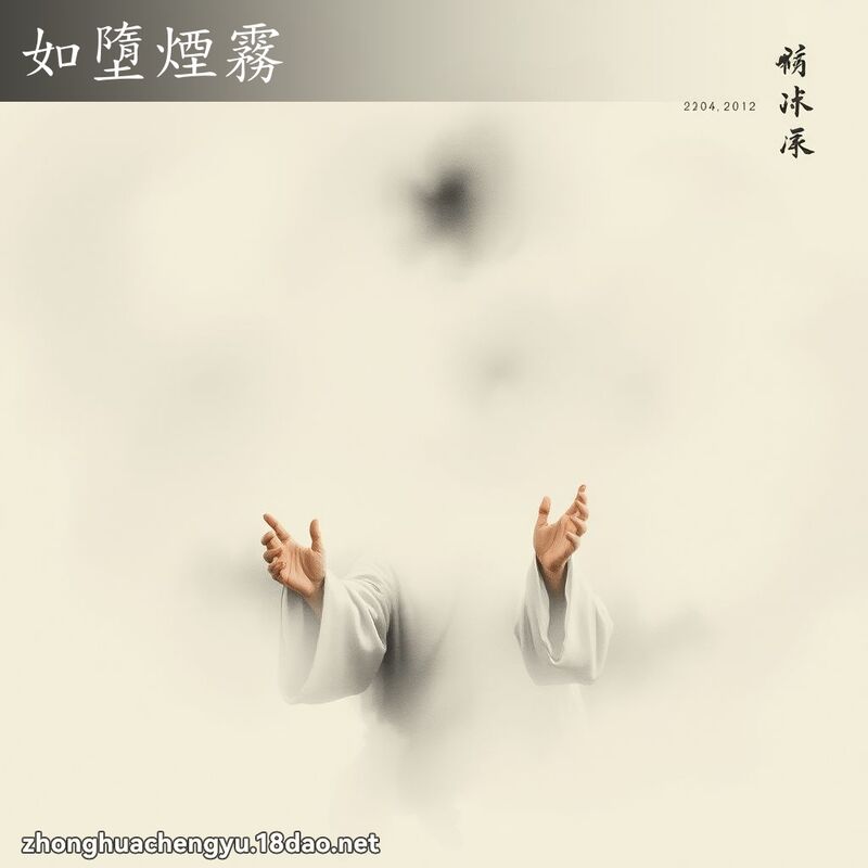 如墮煙霧 配图