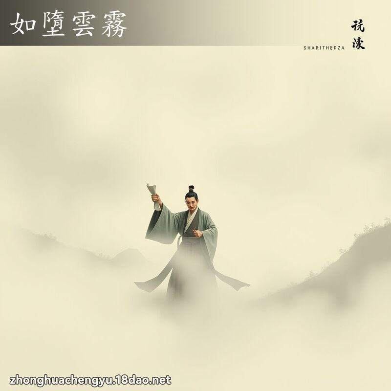 如墮雲霧 配图