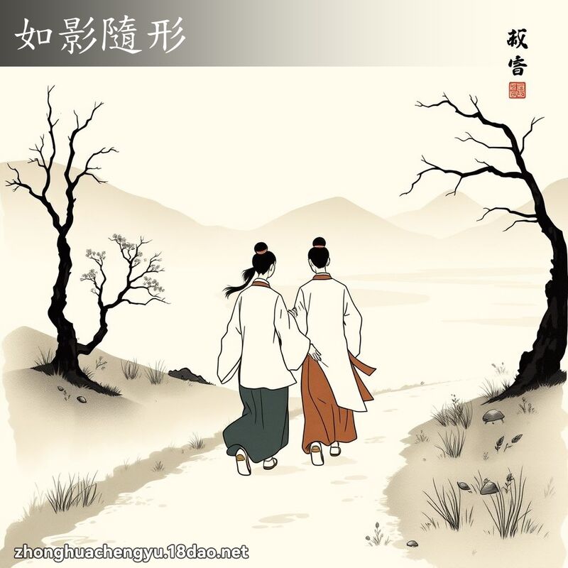 如影隨形 配图