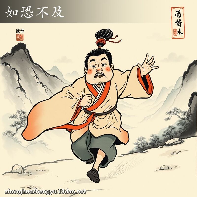 如恐不及 配图