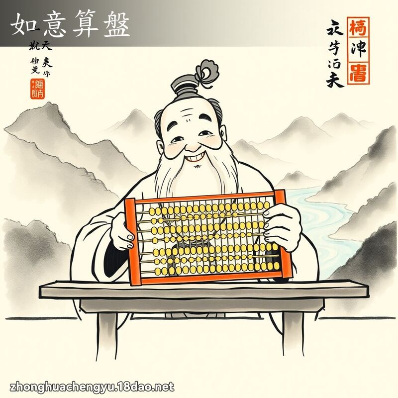 如意算盤 配图