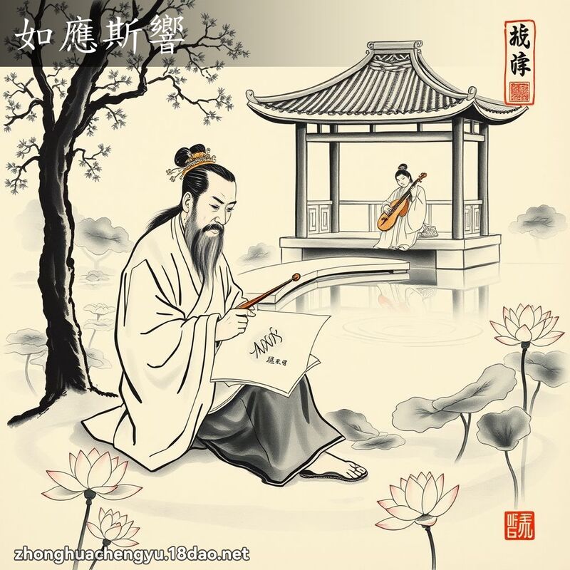 如應斯響 配图