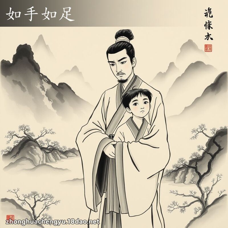 如手如足 配图