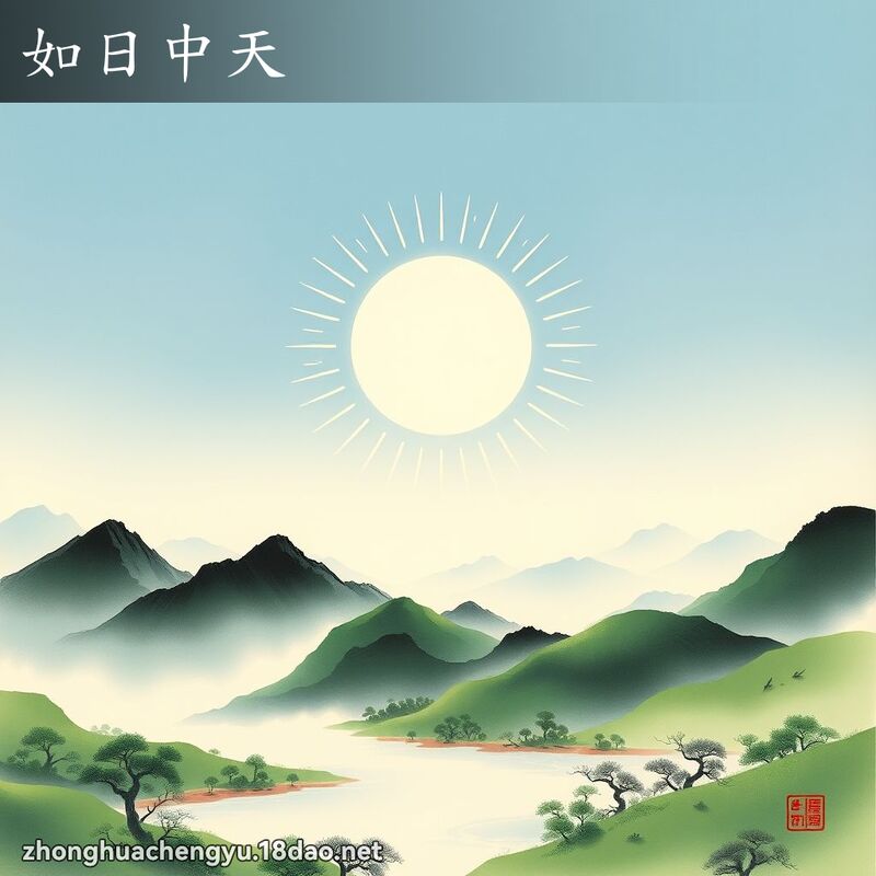 如日中天 配图