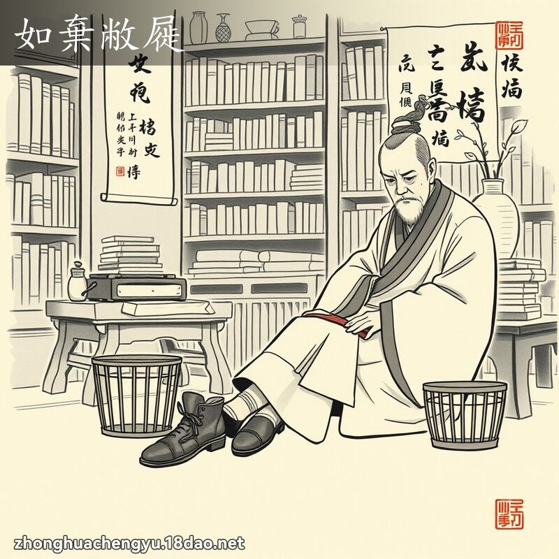 如棄敝屣 配图