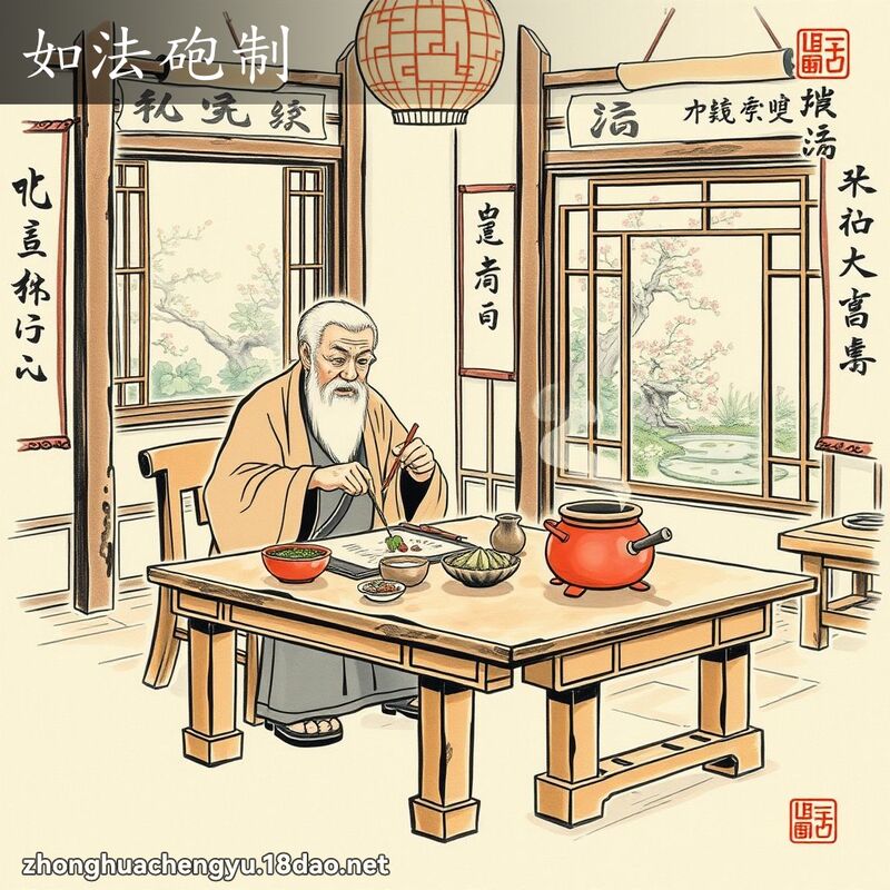 如法砲制 配图