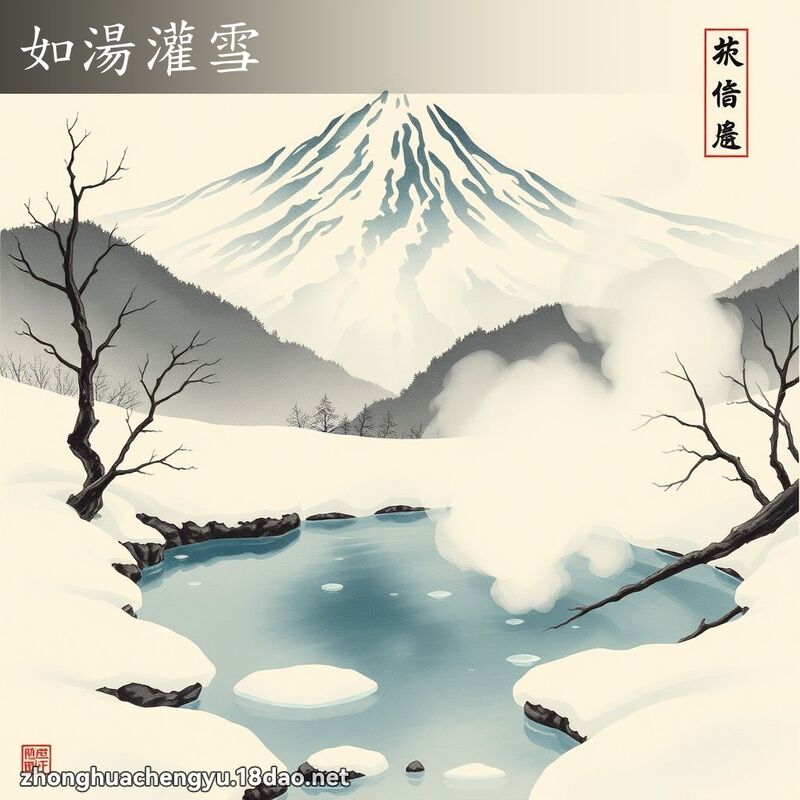 如湯灌雪 配图