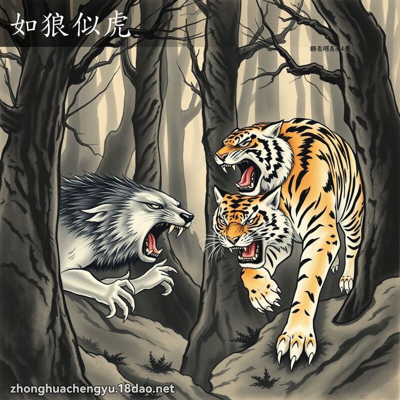 如狼似虎 配图