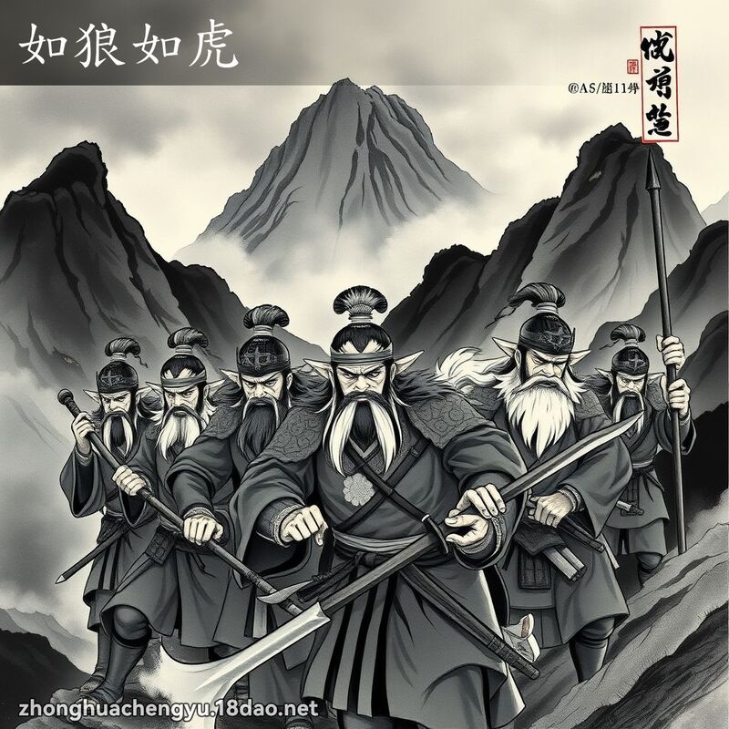 如狼如虎 配图