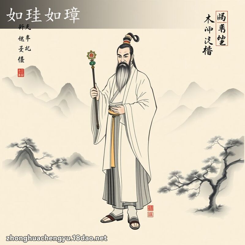 如珪如璋 配图