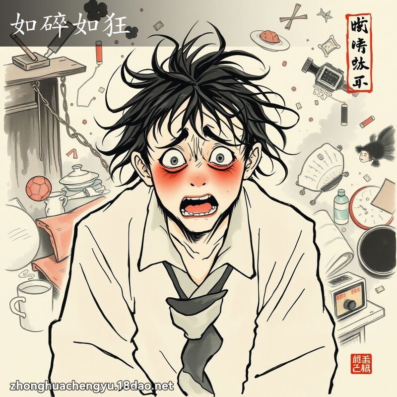 如碎如狂 配图