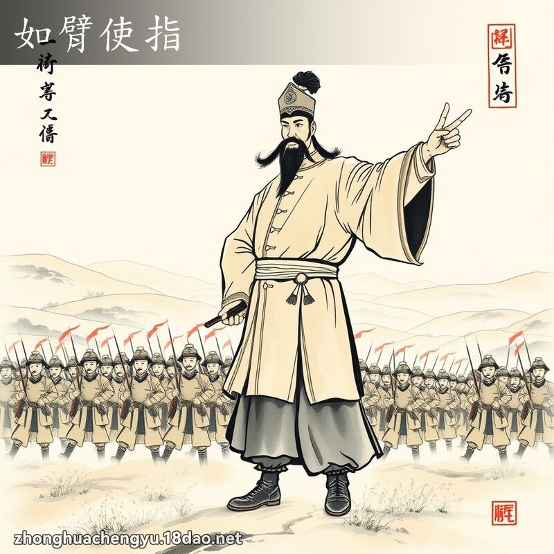 如臂使指 配图