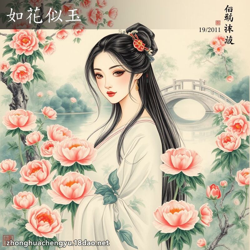 如花似玉 配图
