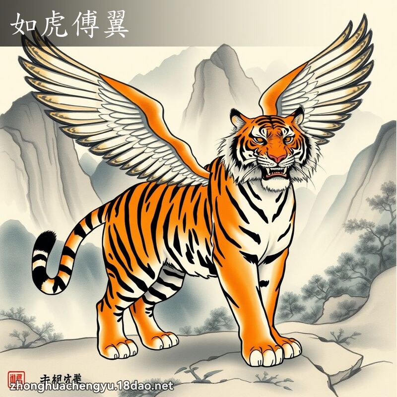 如虎傅翼 配图