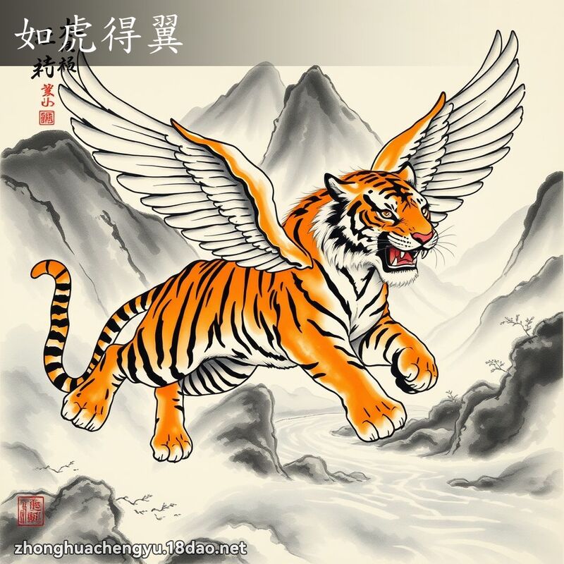 如虎得翼 配图