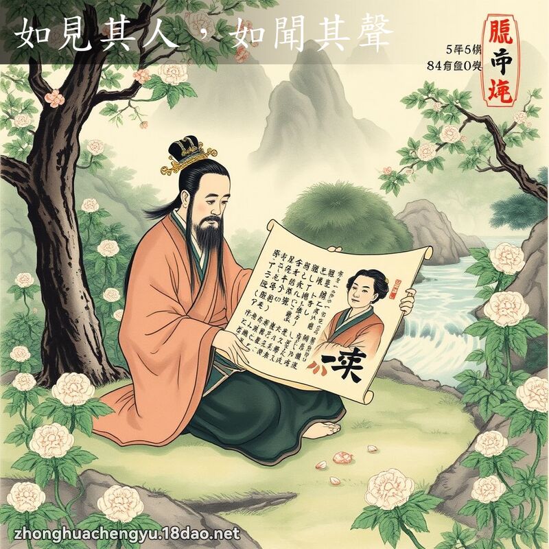 如見其人,如聞其聲 配图