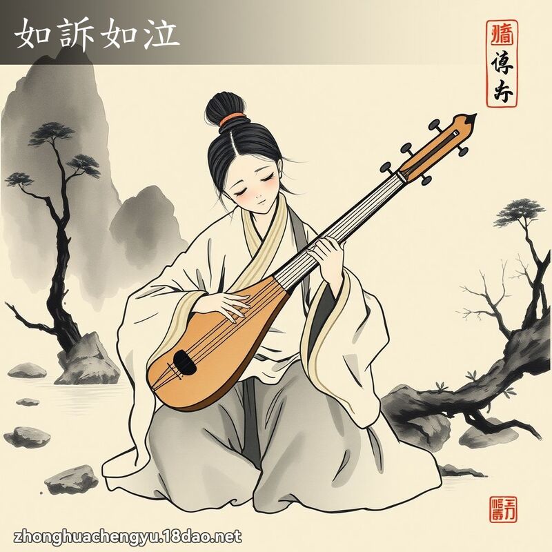 如訴如泣 配图